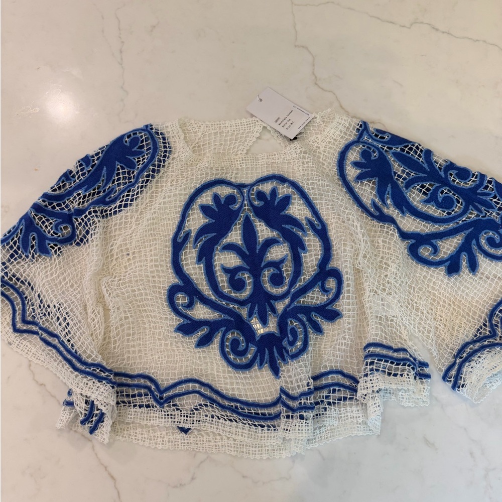 SUBOO White Crochet Top